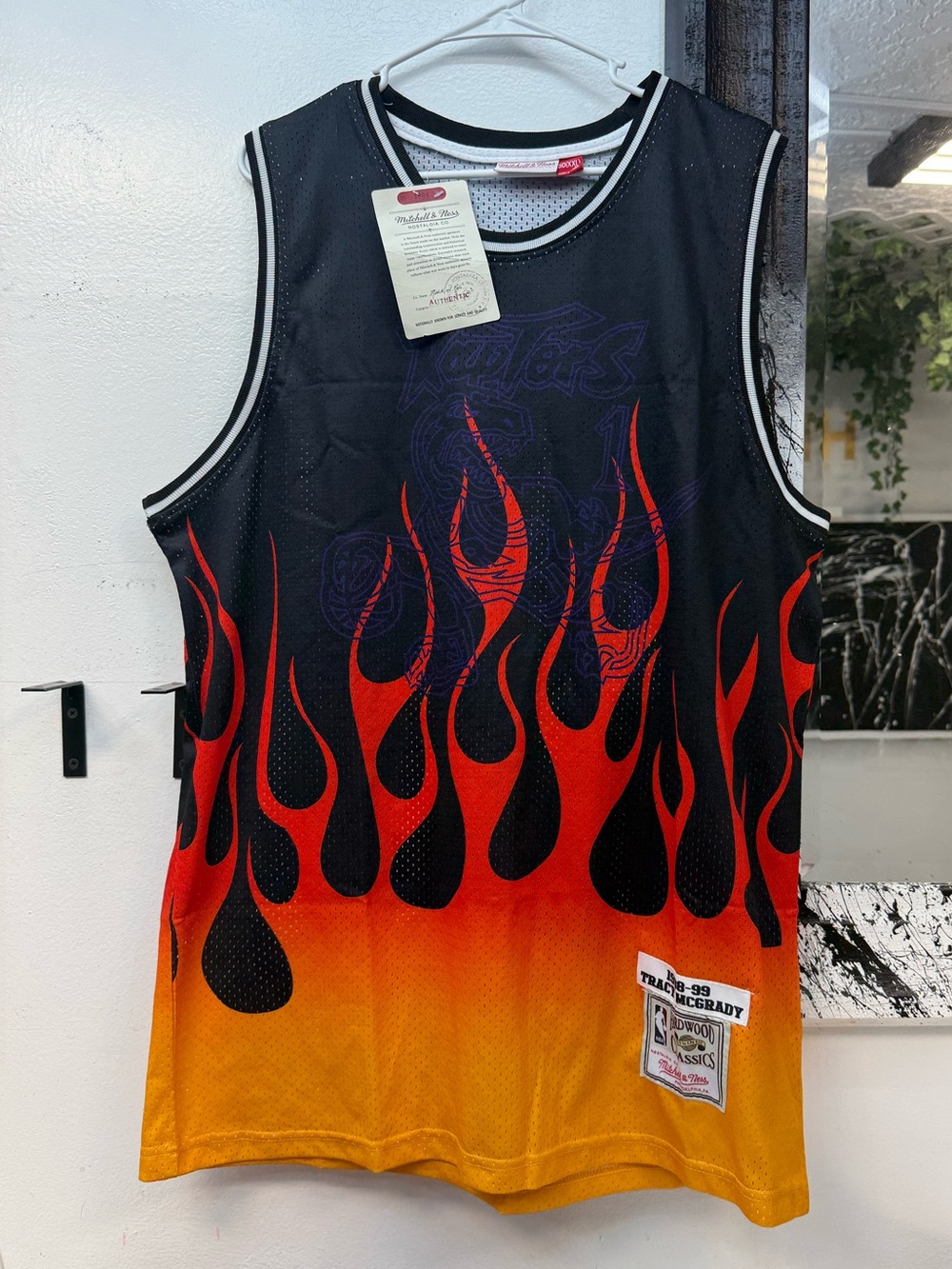 Toronto Raptors Nba Retro Mitchell & Ness Hardwood Classics Jersey